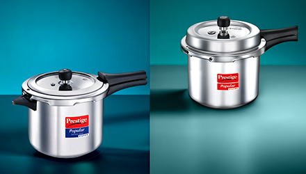 Difference between aluminium and stainless steel cookers